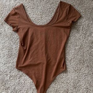 American Eagle Outfitters Rust Bodysuit